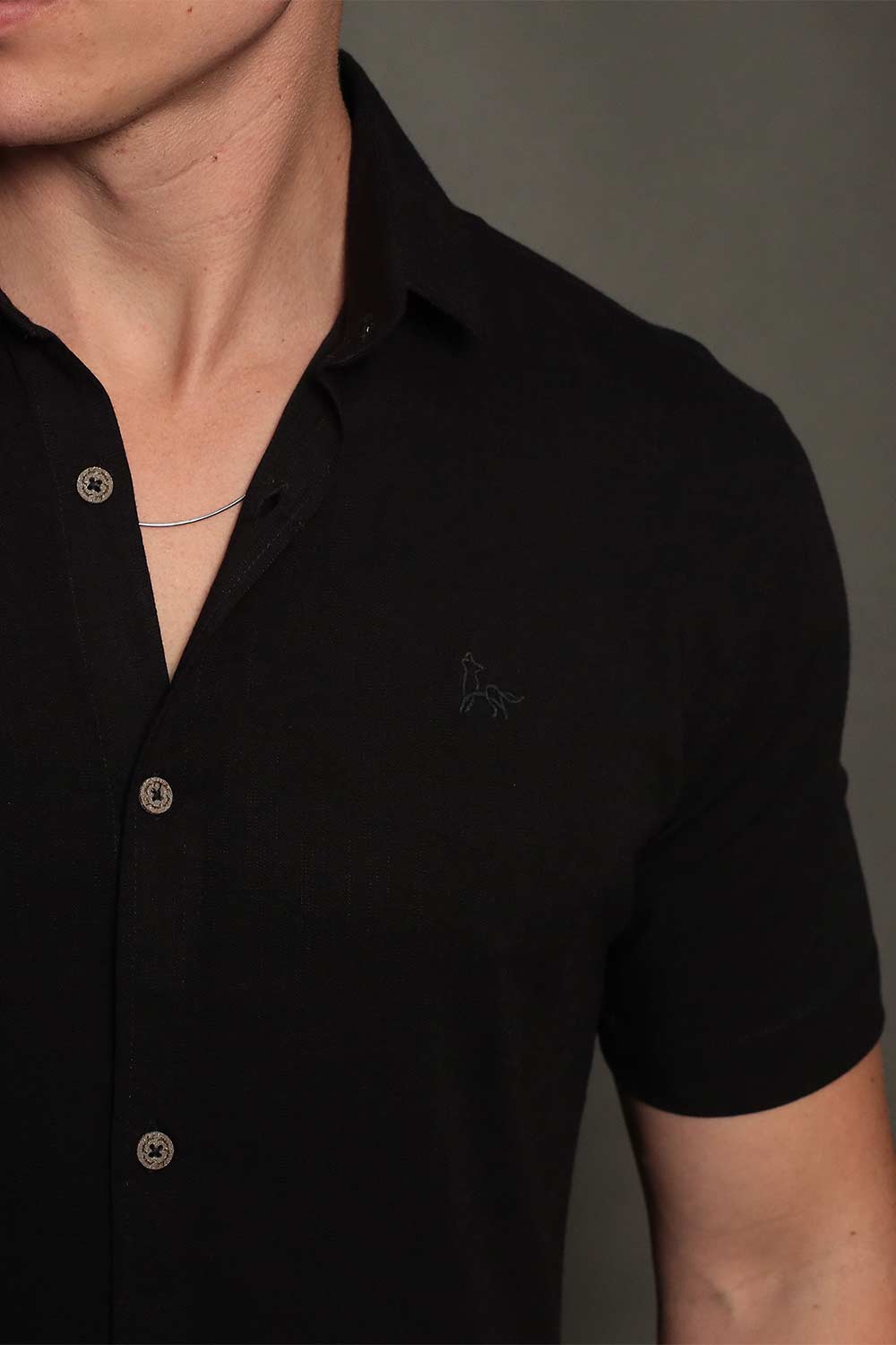 CAMISA DUBAI GOLA TRADICIONAL MANGA CURTA