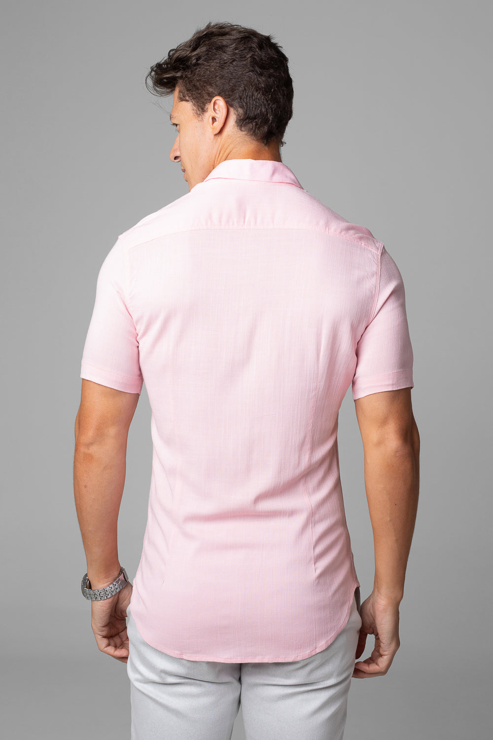 CAMISA DUBAI GOLA TRADICIONAL MANGA CURTA