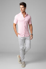 CAMISA DUBAI GOLA TRADICIONAL MANGA CURTA
