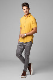 CAMISA DUBAI GOLA TRADICIONAL MANGA CURTA