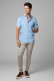 CAMISA DUBAI GOLA TRADICIONAL MANGA CURTA