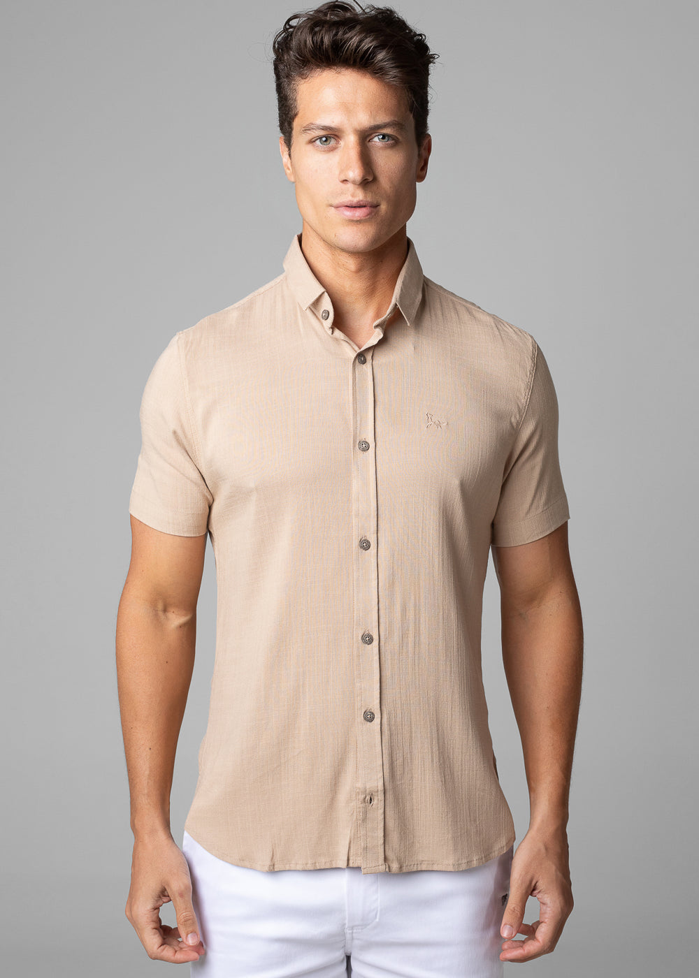 CAMISA DUBAI GOLA TRADICIONAL MANGA CURTA