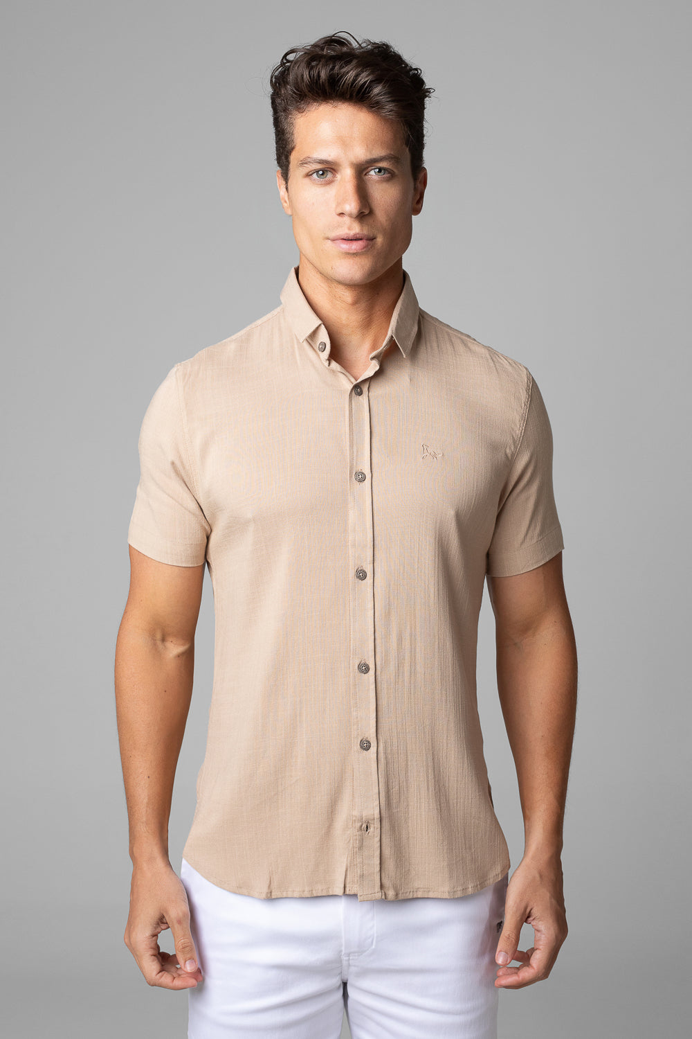 CAMISA DUBAI GOLA TRADICIONAL MANGA CURTA