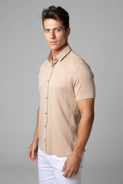 CAMISA DUBAI GOLA TRADICIONAL MANGA CURTA