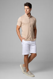 CAMISA DUBAI GOLA TRADICIONAL MANGA CURTA
