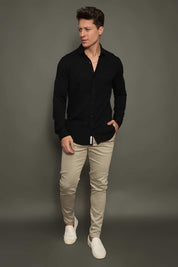 CAMISA DUBAI GOLA TRADICIONAL MANGA LONGA
