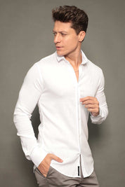 CAMISA DUBAI GOLA TRADICIONAL MANGA LONGA