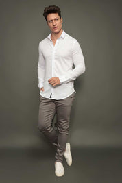 CAMISA DUBAI GOLA TRADICIONAL MANGA LONGA
