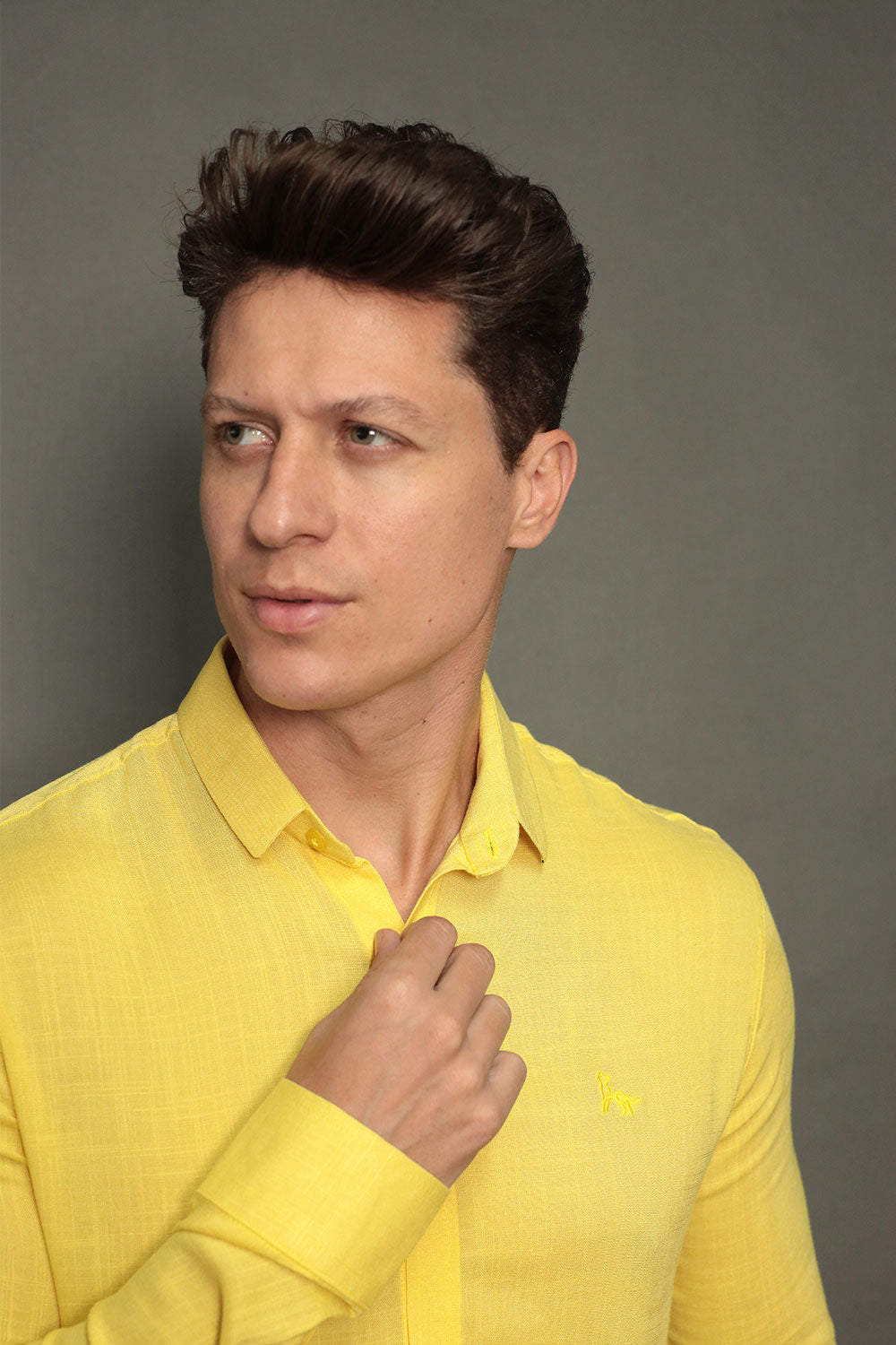 CAMISA DUBAI GOLA TRADICIONAL MANGA LONGA