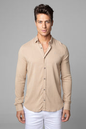CAMISA DUBAI GOLA TRADICIONAL MANGA LONGA