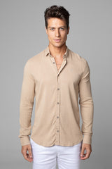 Camisa Manga Longa Masculina Slim Dubai