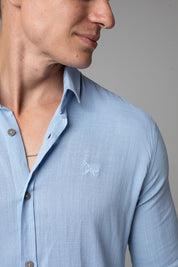 CAMISA DUBAI GOLA TRADICIONAL MANGA LONGA