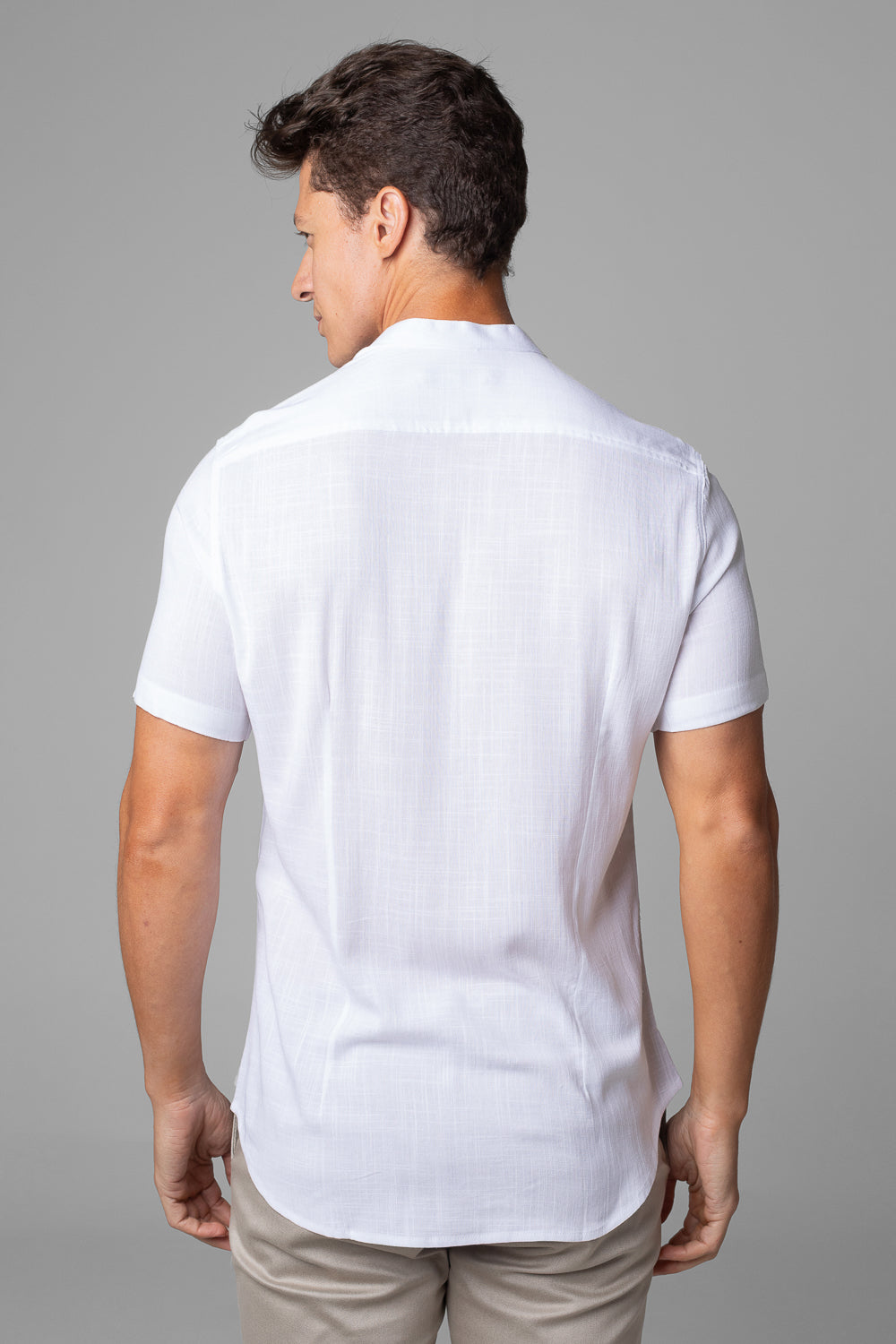 CAMISA DUBAI GOLA PADRE MANGA CURTA