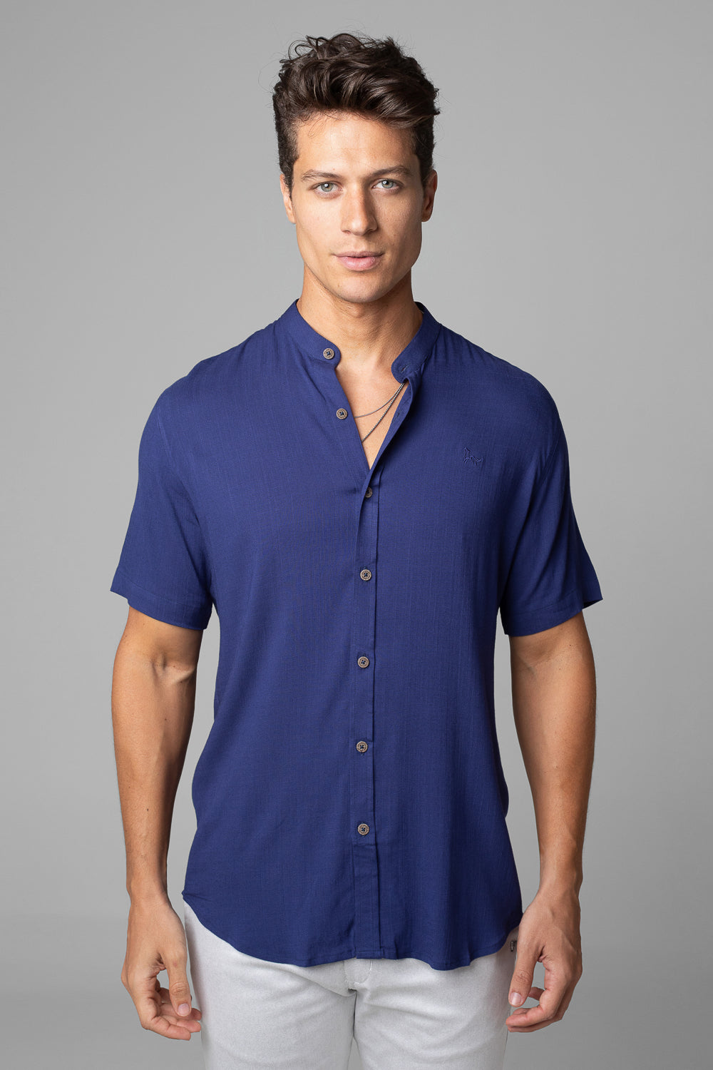 CAMISA DUBAI GOLA PADRE MANGA CURTA