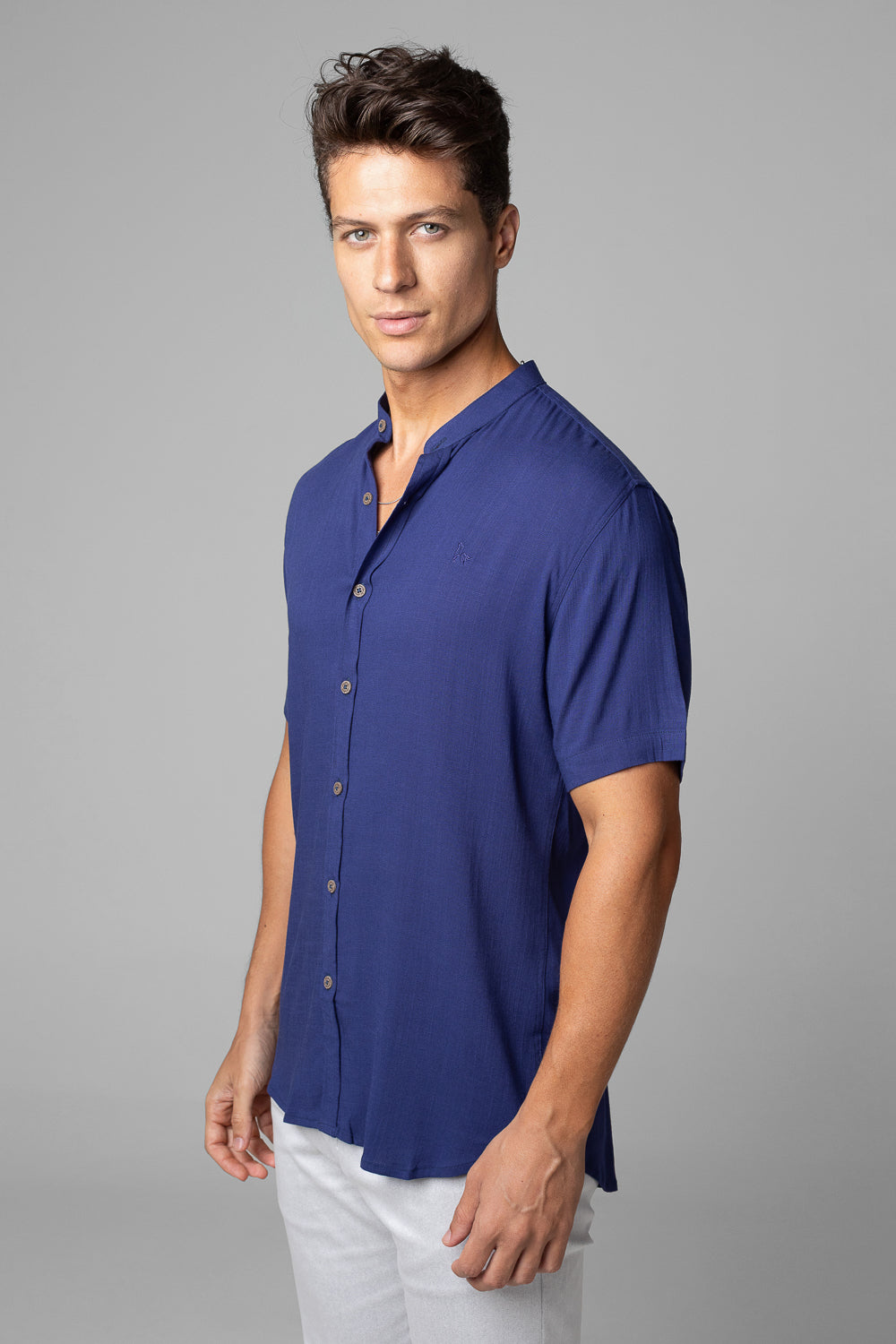 CAMISA DUBAI GOLA PADRE MANGA CURTA
