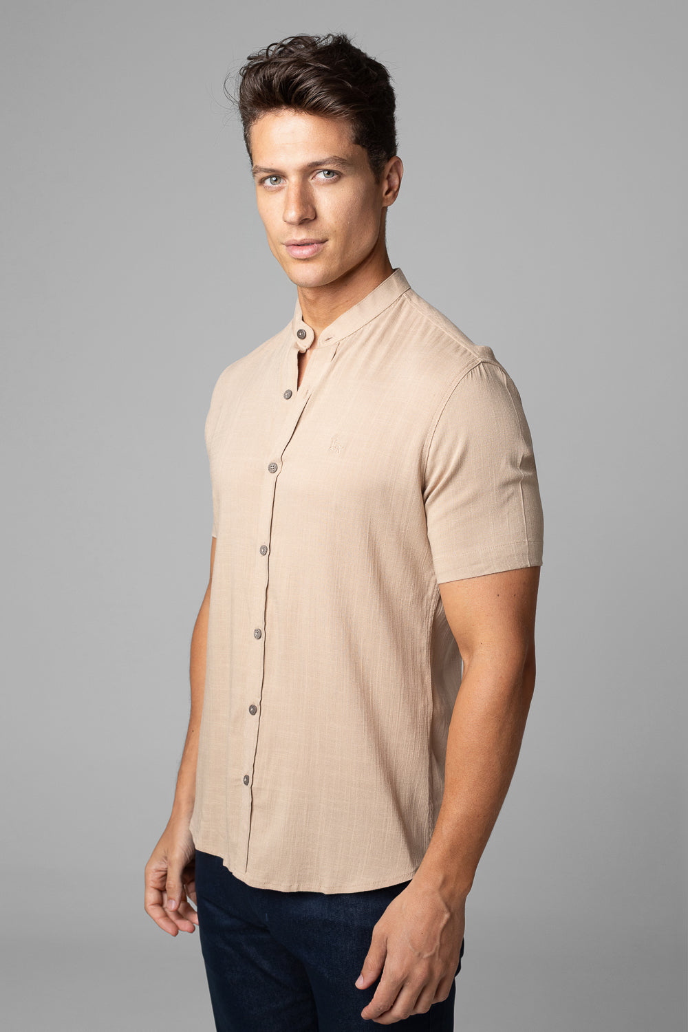 CAMISA DUBAI GOLA PADRE MANGA CURTA
