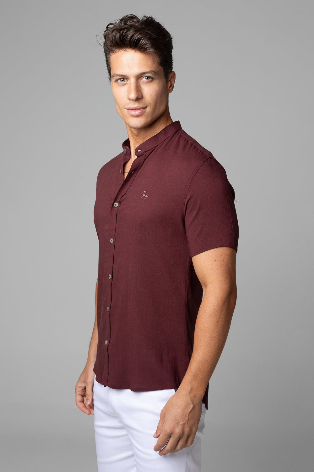 CAMISA DUBAI GOLA PADRE MANGA CURTA