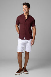 CAMISA DUBAI GOLA PADRE MANGA CURTA