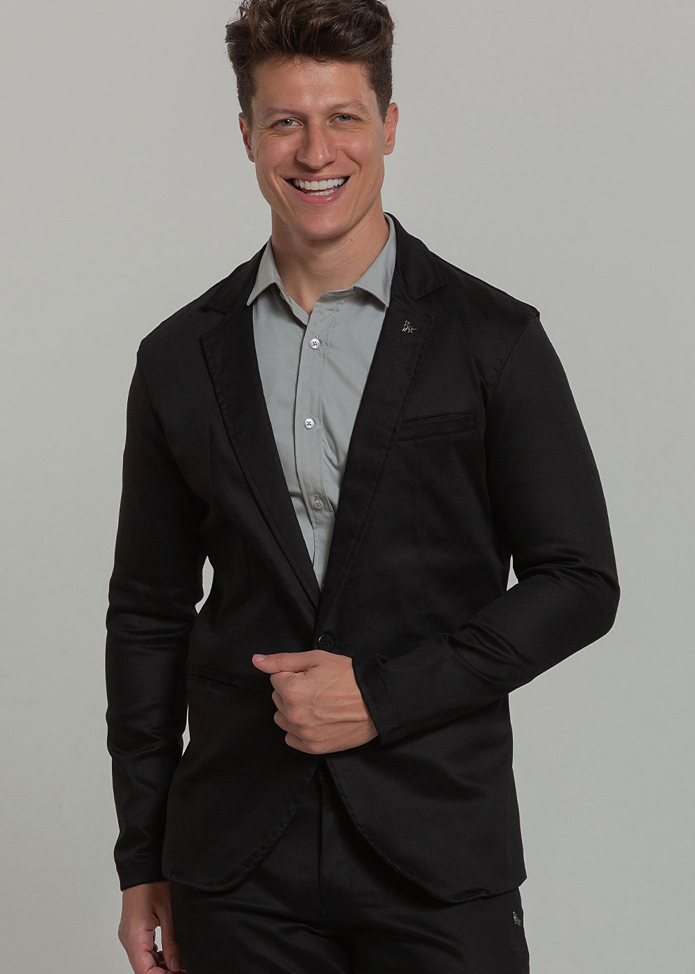 Blazer Masculino de Sarja Extreme Power com Bolso Interno