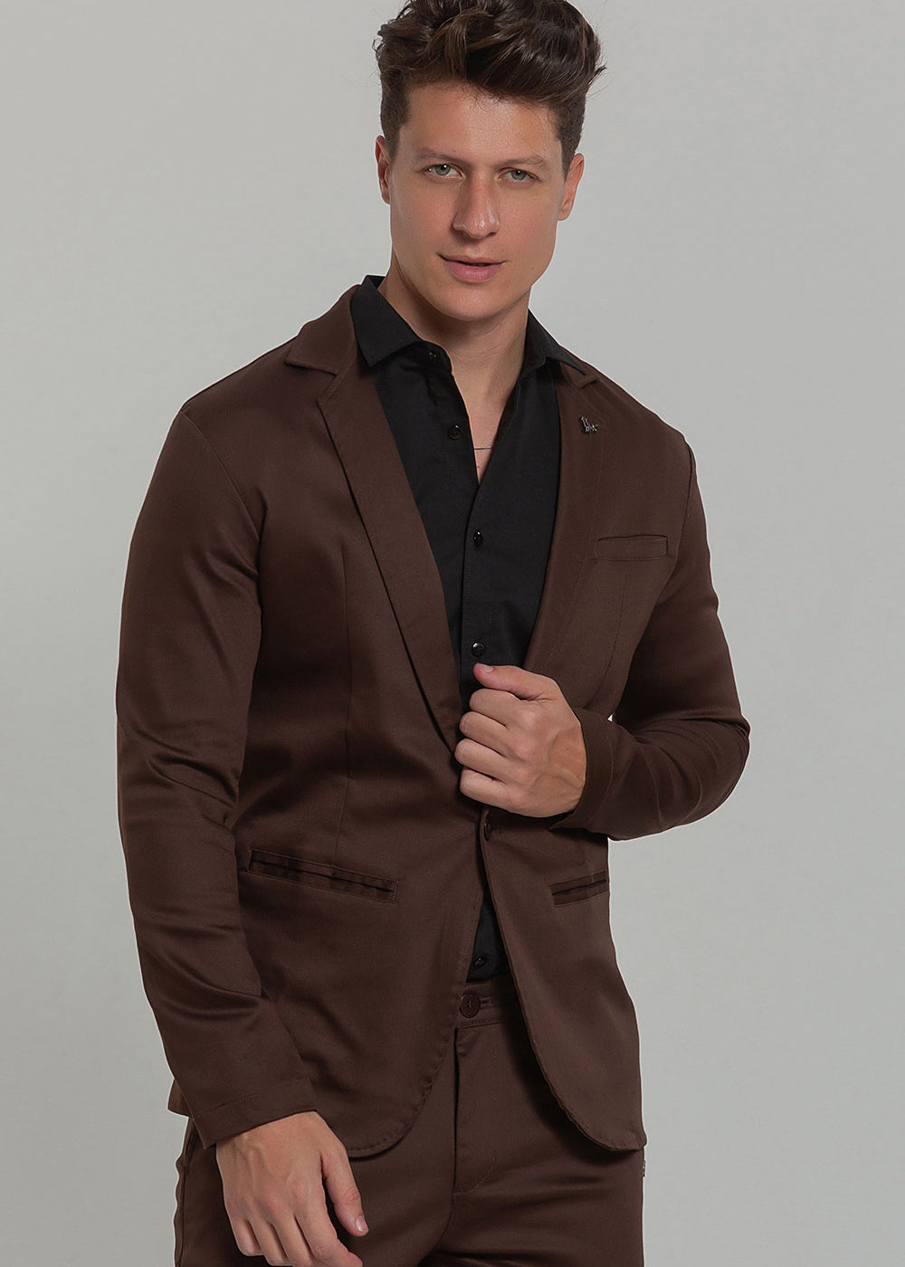 Blazer Masculino de Sarja Extreme Power com Bolso Interno