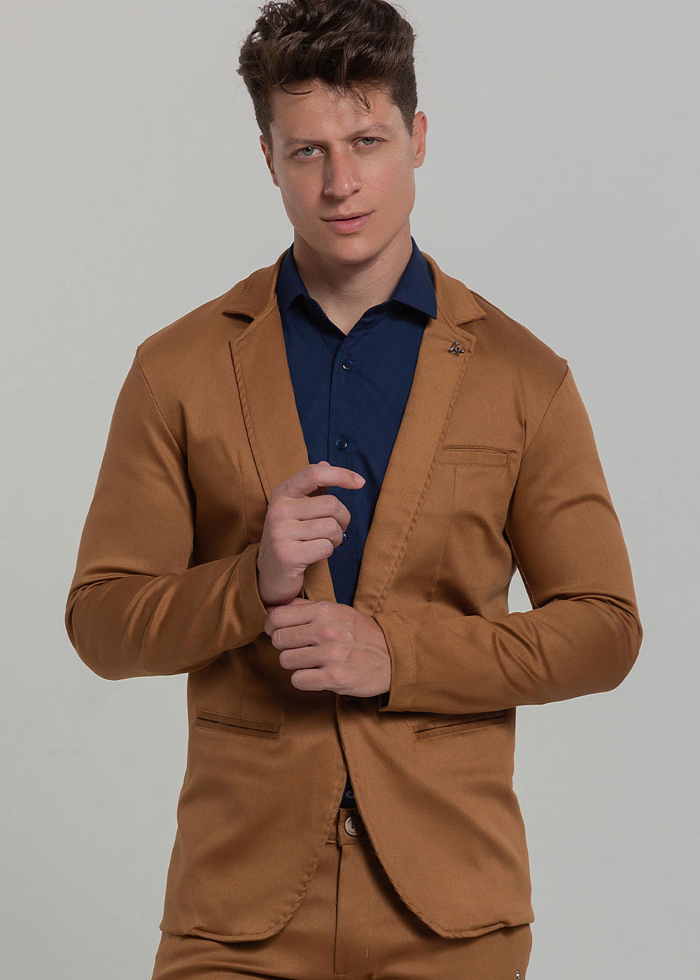 Blazer Masculino de Sarja Extreme Power com Bolso Interno