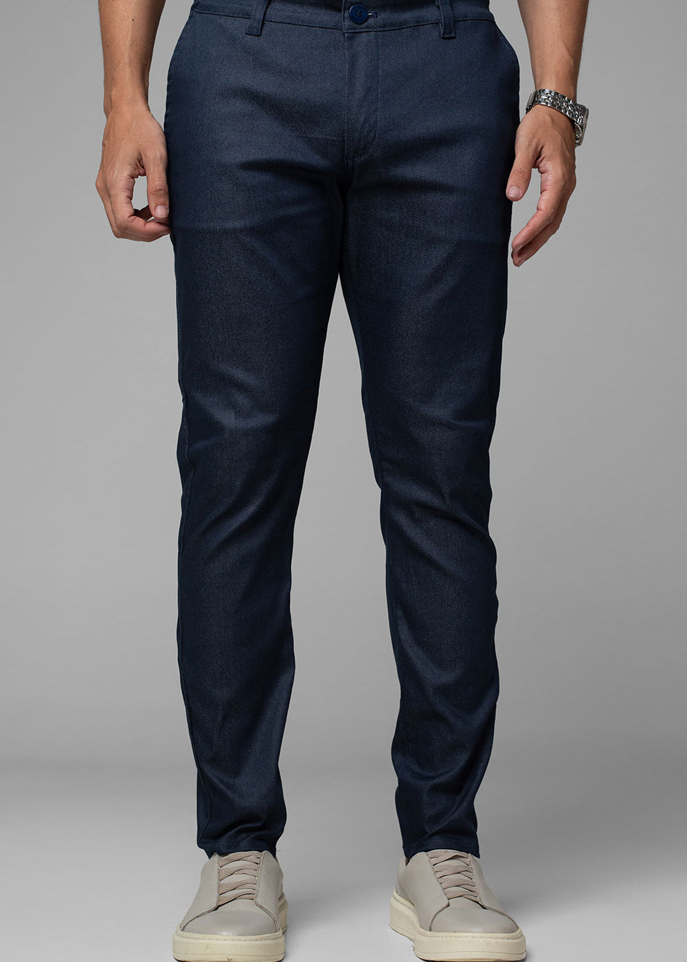 Calça Alfaiataria Masculina Slim Extreme Power Stretch