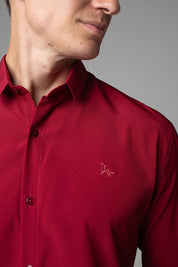 Camisa Social Masculina W.R Repelente a Líquidos e Manchas Slim
