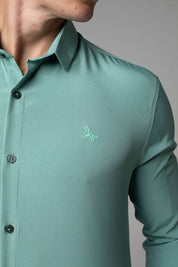 Camisa Social Masculina W.R Repelente a Líquidos e Manchas Slim