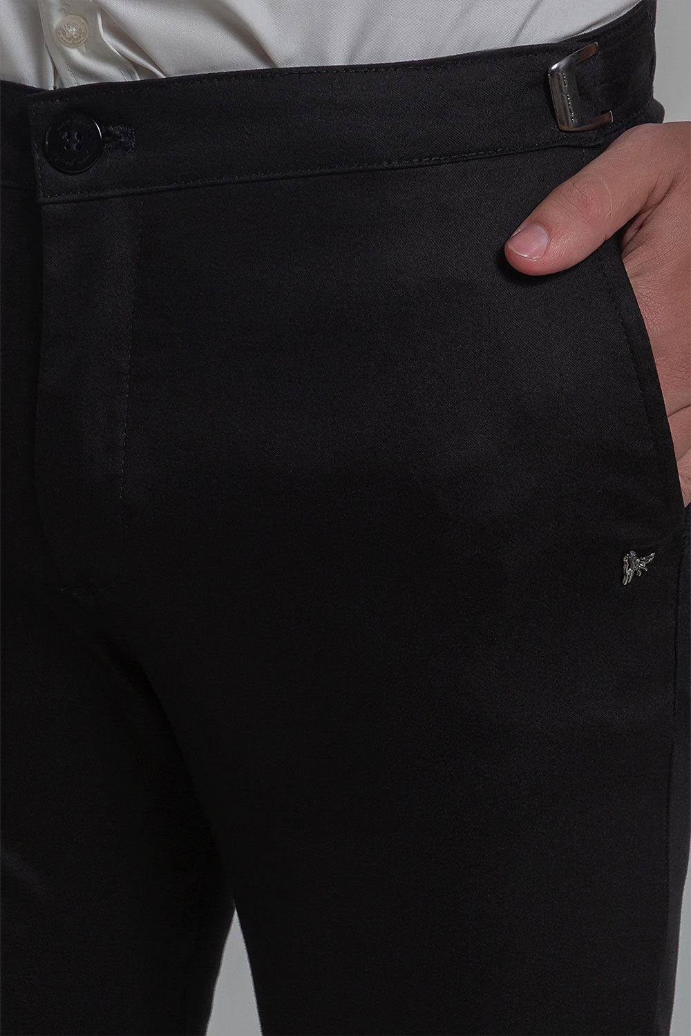 Calça Alfaiataria com Presilha Ajuste Lateral Extreme Power