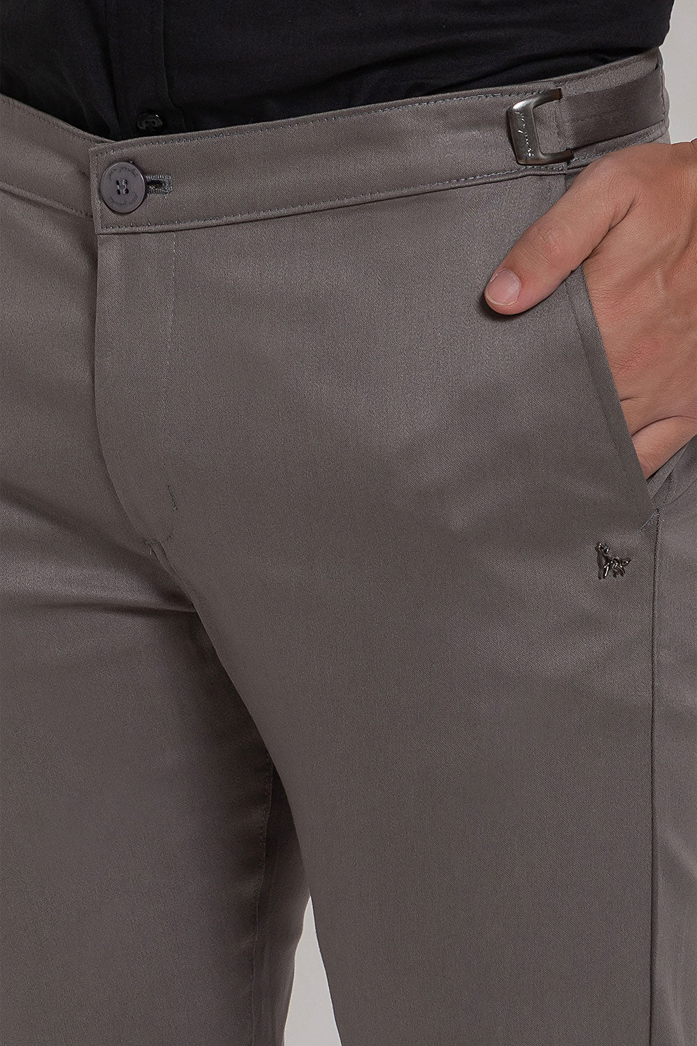 Calça Alfaiataria com Presilha Ajuste Lateral Extreme Power