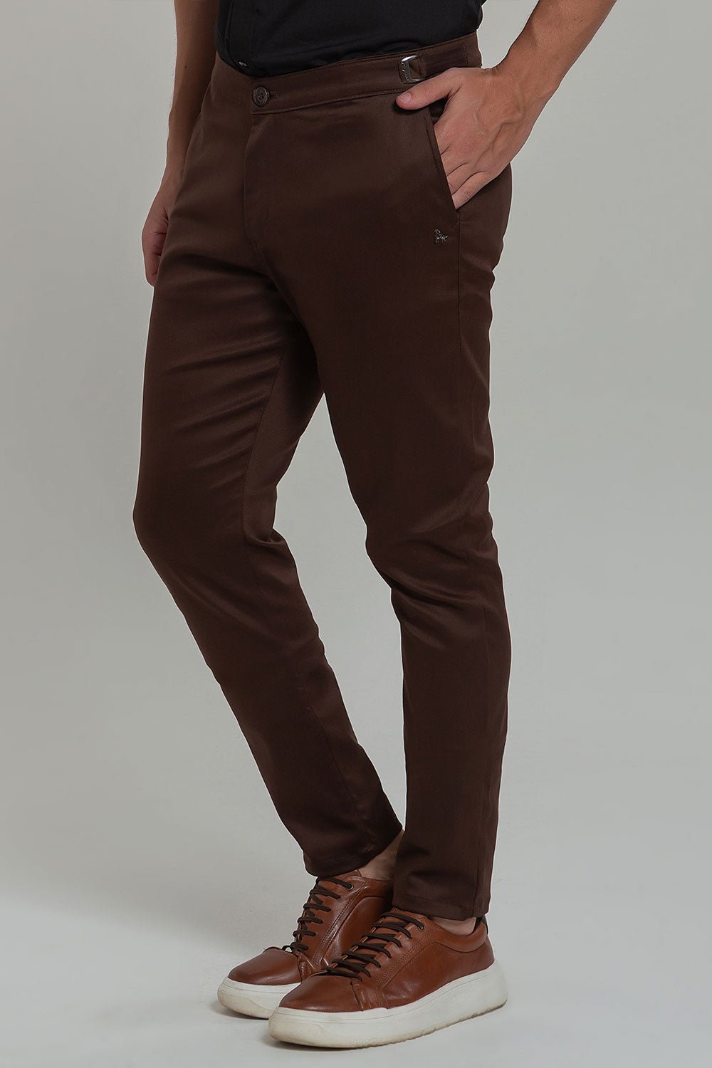 Calça Alfaiataria com Presilha Ajuste Lateral Extreme Power