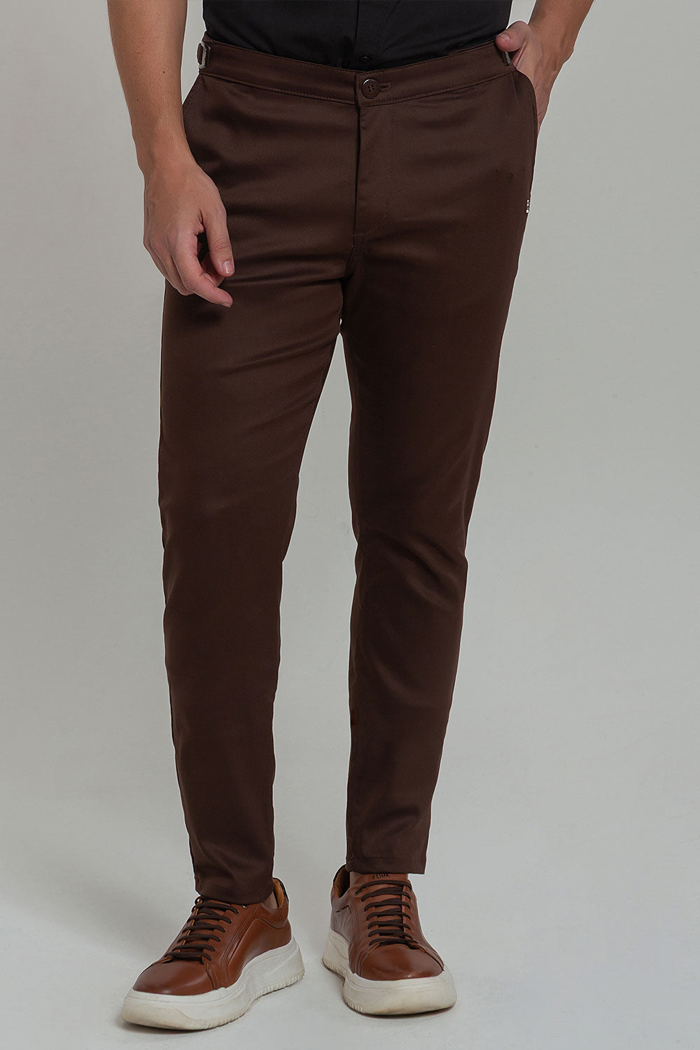 Calça Alfaiataria com Presilha Ajuste Lateral Extreme Power