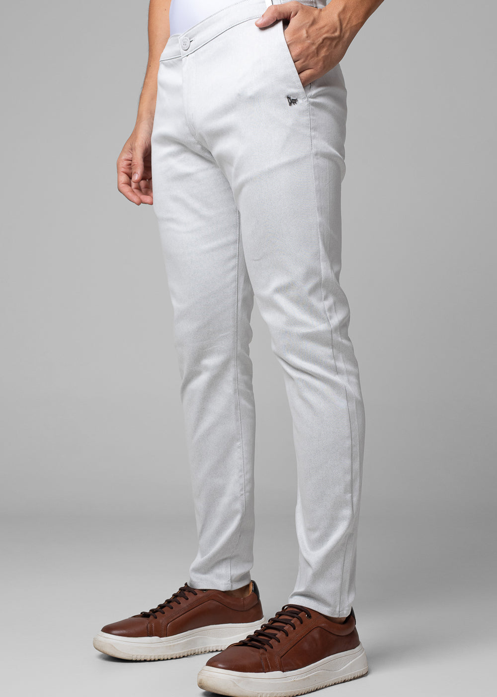 Calça Alfaiataria com Presilha Ajuste Lateral Extreme Power