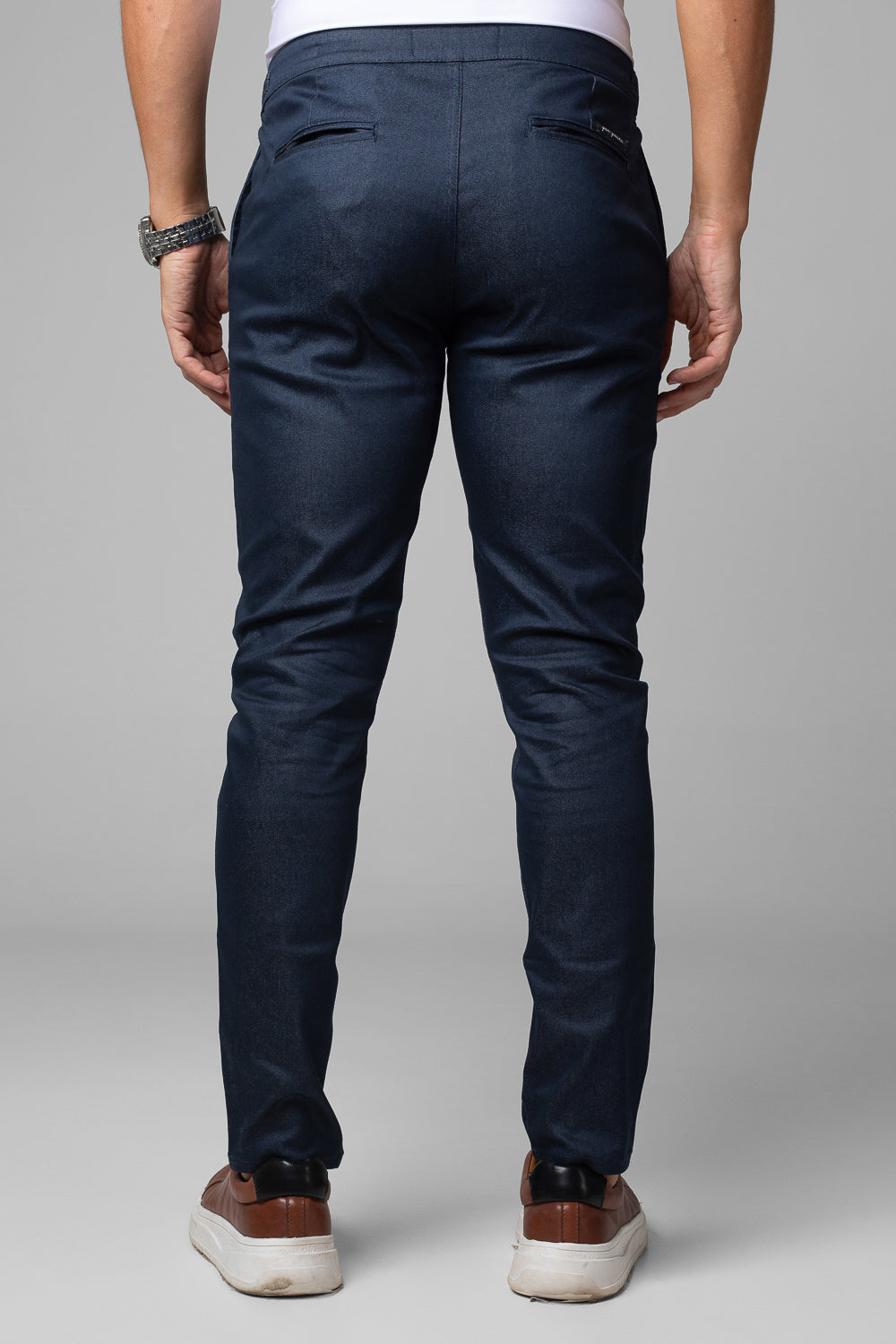 Calça Alfaiataria com Presilha Ajuste Lateral Extreme Power