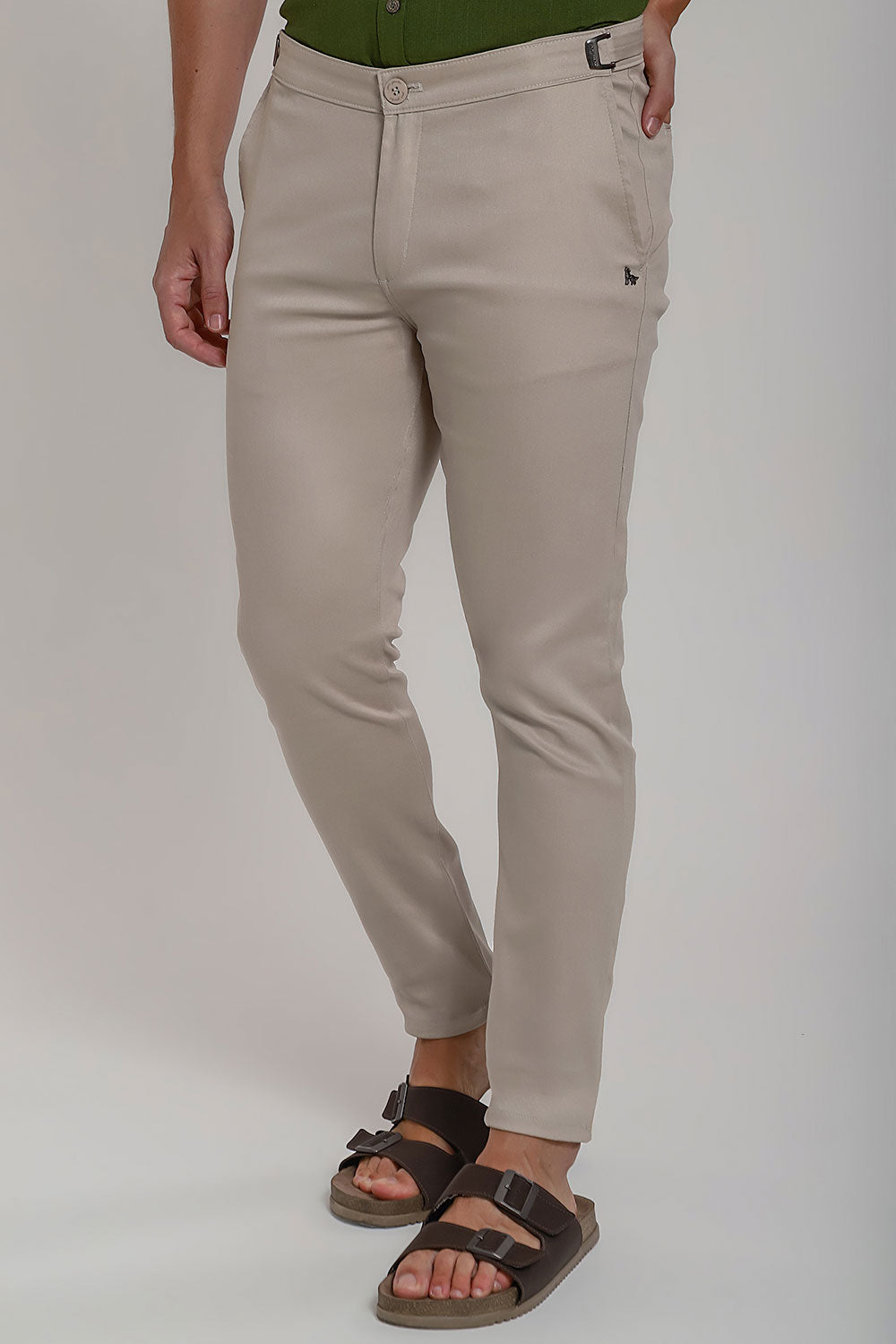 Calça Alfaiataria com Presilha Ajuste Lateral Extreme Power