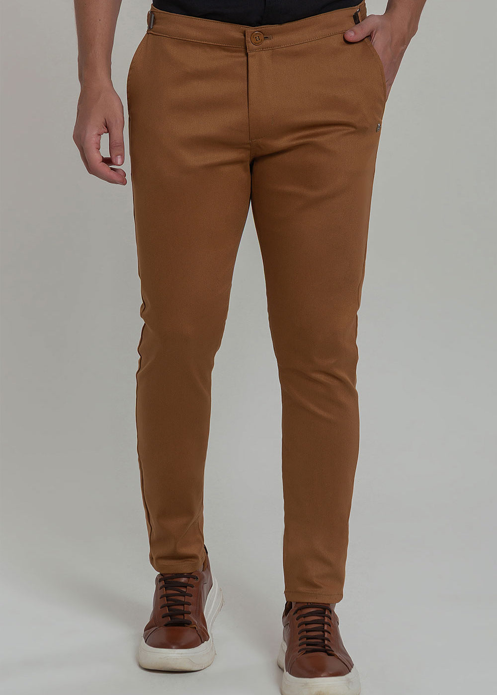 Calça Alfaiataria com Presilha Ajuste Lateral Extreme Power
