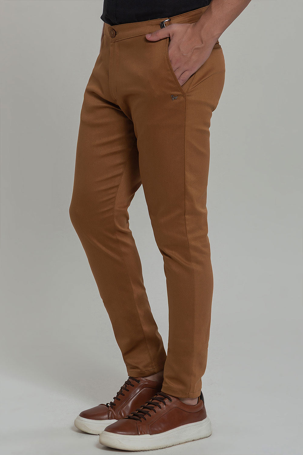 Calça Alfaiataria com Presilha Ajuste Lateral Extreme Power