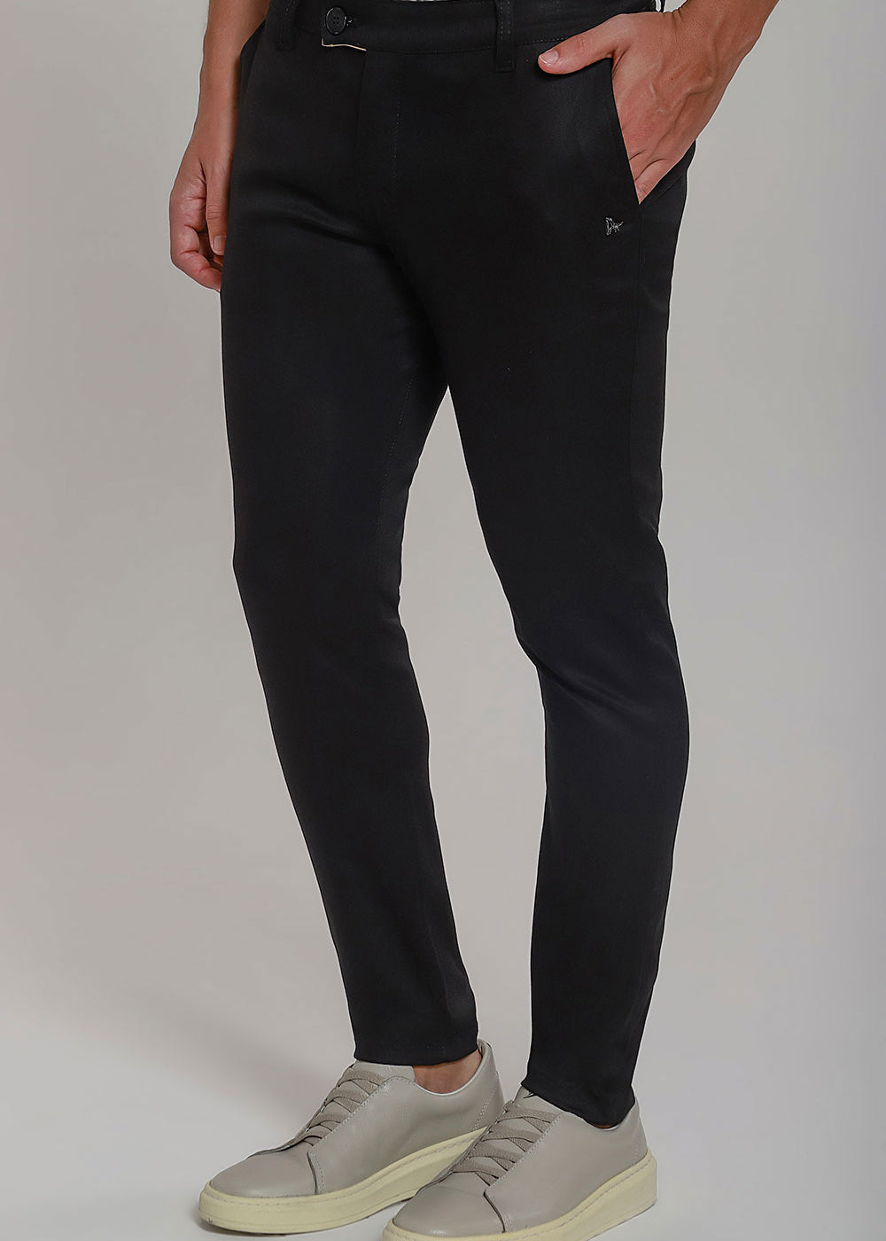 Calça Alfaiataria Masculina Barbara Cós Transpassado Slim