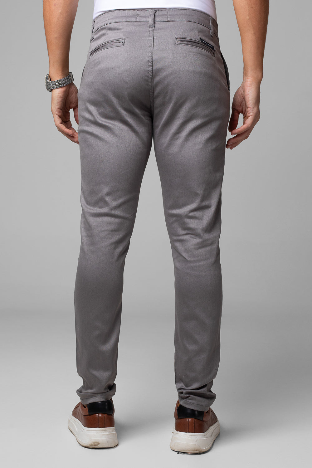 Calça Alfaiataria Masculina Barbara Cós Transpassado Slim