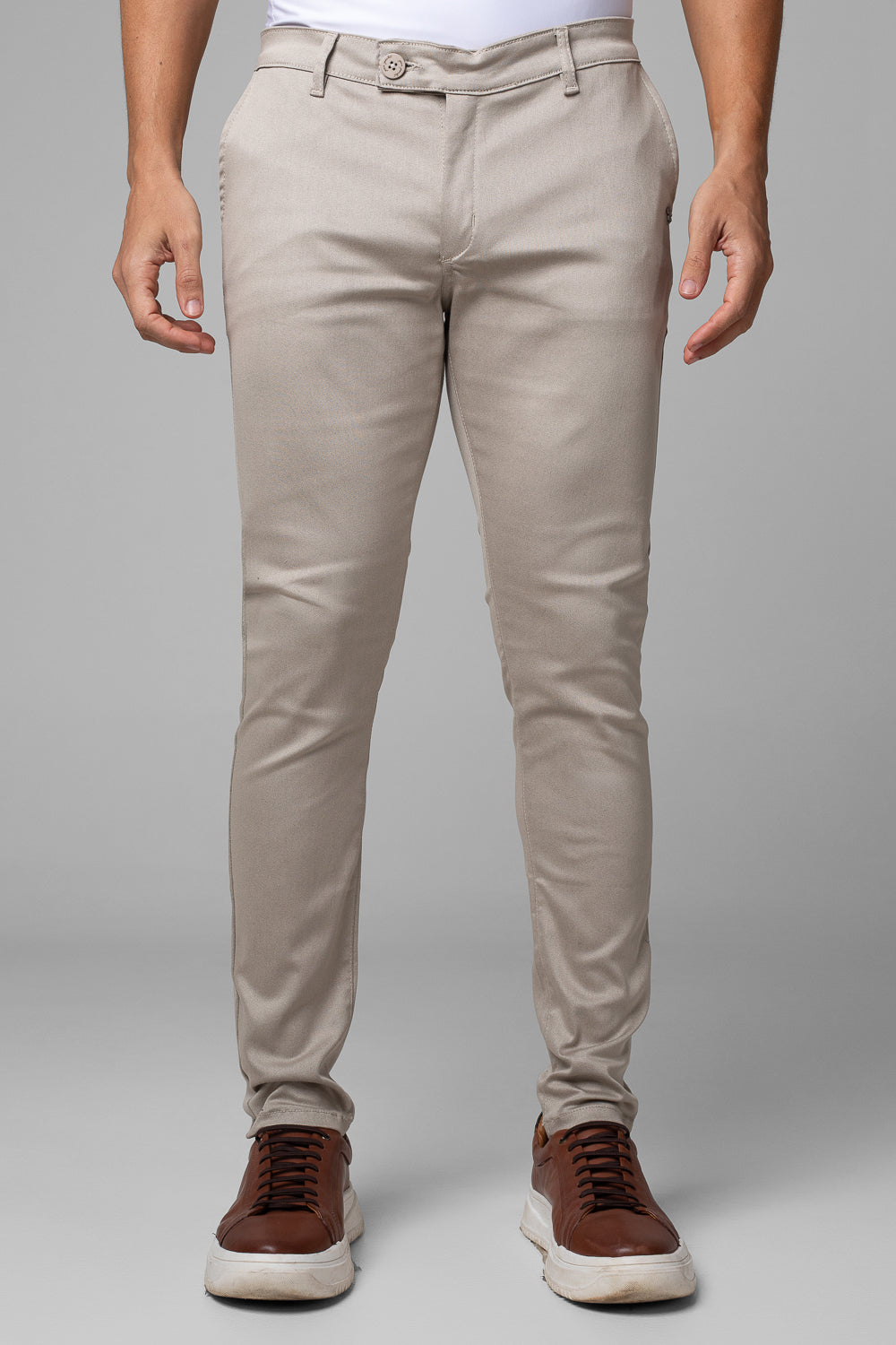 Calça Alfaiataria Masculina Barbara Cós Transpassado Slim