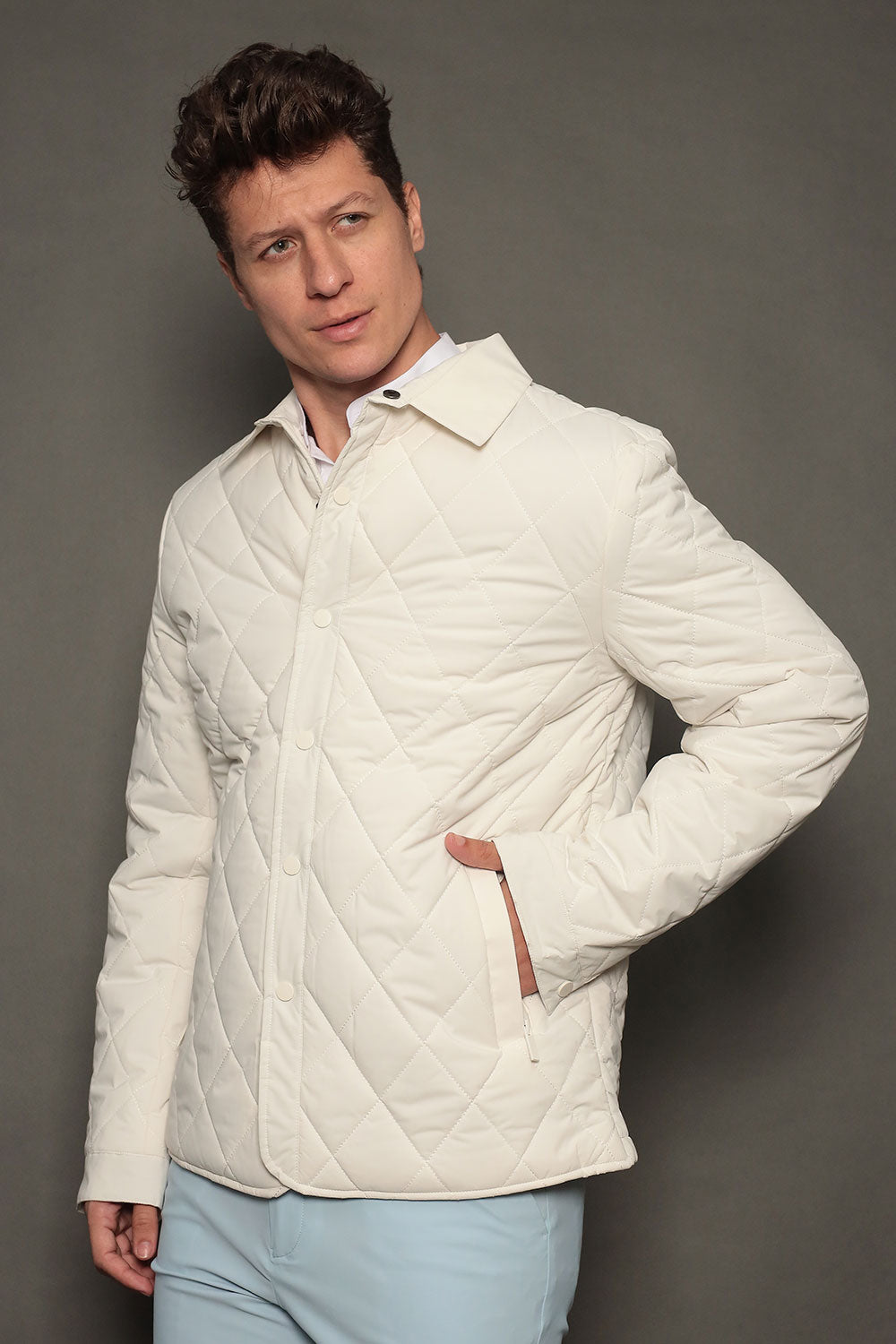 Jaqueta Matelassê Masculina Raffinato Milano