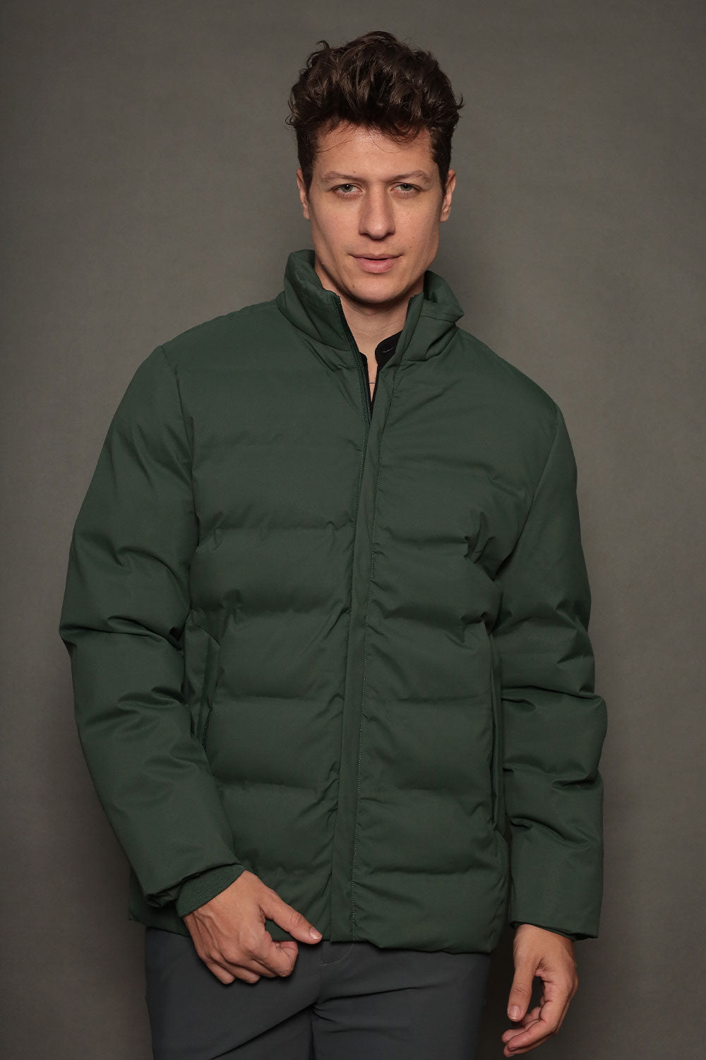 Jaqueta Puffer Masculina Slim Soffice Torino