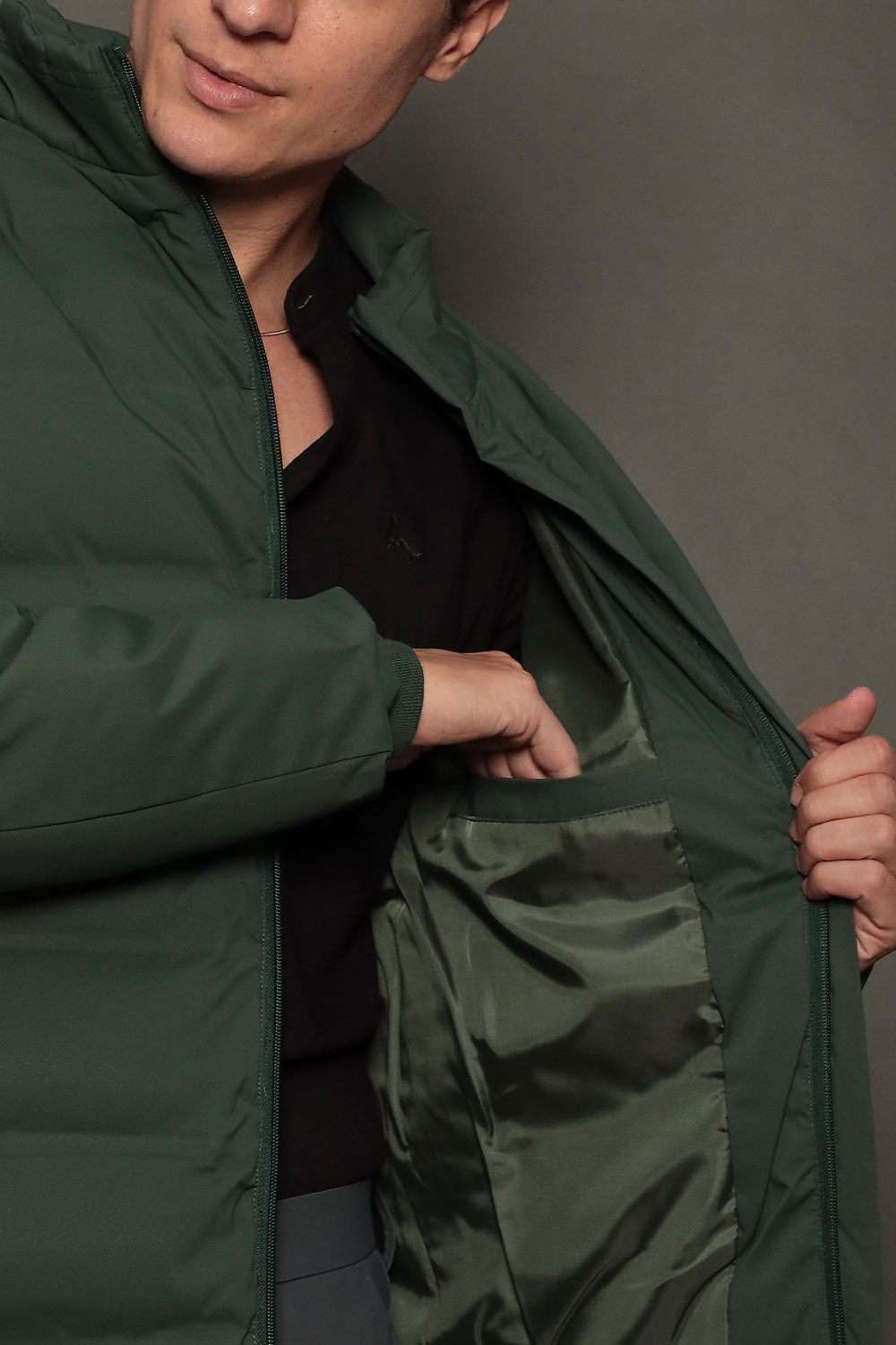 Jaqueta Puffer Masculina Slim Soffice Torino