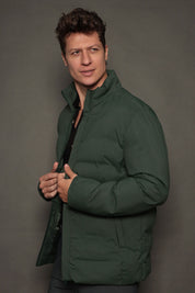 Jaqueta Puffer Masculina Slim Soffice Torino