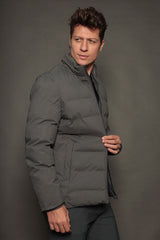 Jaqueta Puffer Masculina Slim Soffice Torino