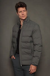 Jaqueta Puffer Masculina Slim Soffice Torino