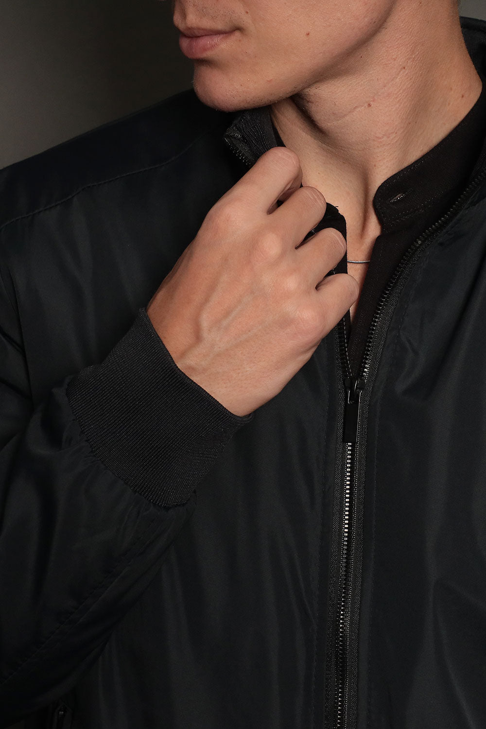 Jaqueta Bomber Masculina Slim Serenita Roma