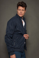 Jaqueta Bomber Masculina Slim Serenita Roma