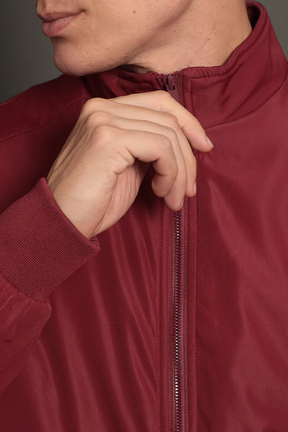 Jaqueta Bomber Masculina Slim Serenita Roma