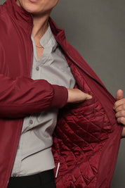Jaqueta Bomber Masculina Slim Serenita Roma